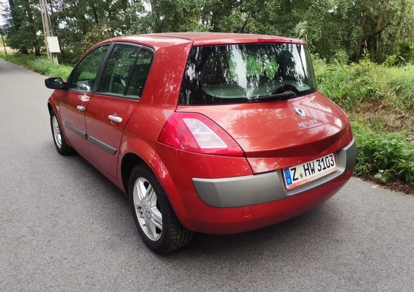 Renault Megane cena 5500 przebieg: 153900, rok produkcji 2003 z Słubice małe 232